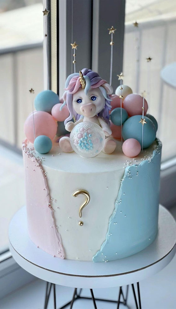 40 Cute Cake Ideas For Any Celebration : Boy or Girl Baby Shower Cake