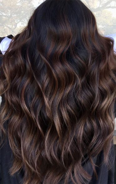 25 Dark Chocolate Brown Hair Ideas : Dark Chocolate Brown with Milky ...