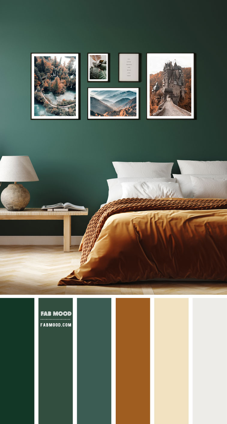 brown and green bedroom colour scheme, green and brown bedroom, green and brown color scheme for bedroom, green and brown color palette, best color scheme for bedroom