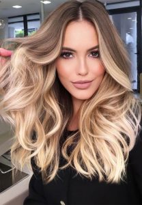 33 Cute Blonde Hair Color Trends 2022 : Smoky Blonde