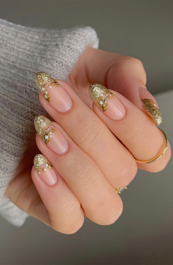 Glitter deals nail tips