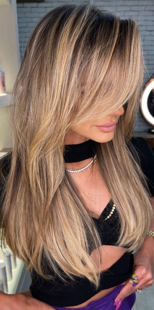 50 Flattering Blonde Highlights Ideas For 2022 Beige Cappuccino Highlights 3736