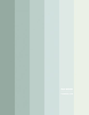 14 Beautiful Bedroom Colour Schemes : Mint and Sage Bedroom