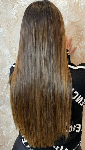 32 Beautiful Golden Brown Hair Color Ideas : Golden Caramel Brown