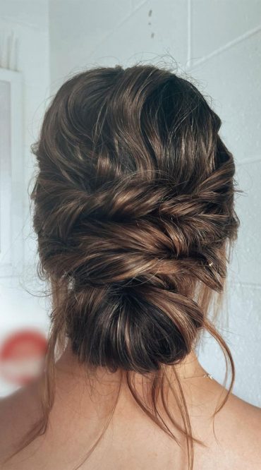 50 Best Updo Hairstyles For Trendy Looks In 2022 Effortlessly Loose Braid And Low Bun 3831