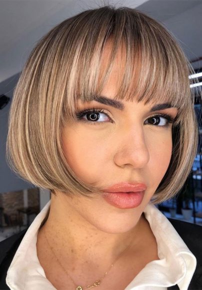 50 Long Bobs And Bob Haircuts To Shake Up Your Look Metallic Blonde Bob