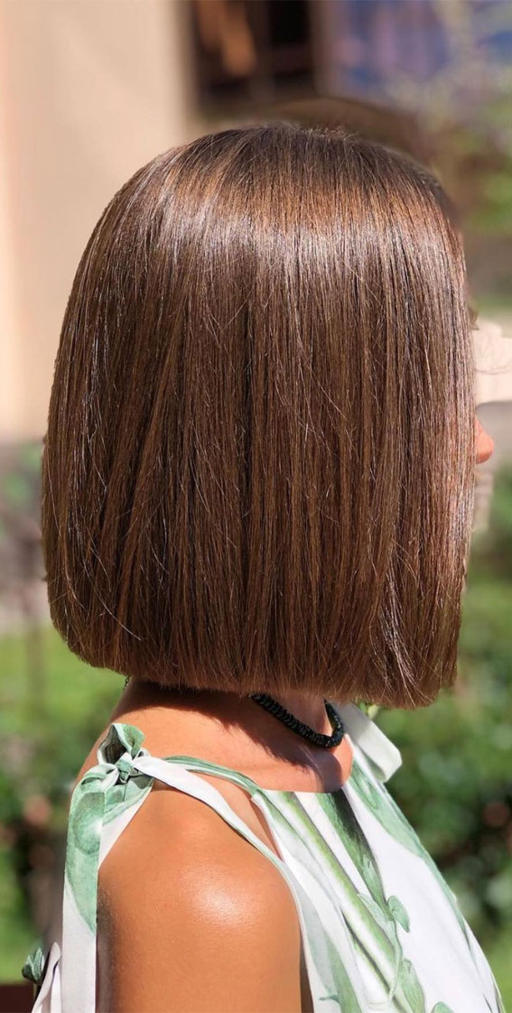 50 Long Bobs & Bob Haircuts To Shake Up Your  Look : Light Brown Lob Haircut