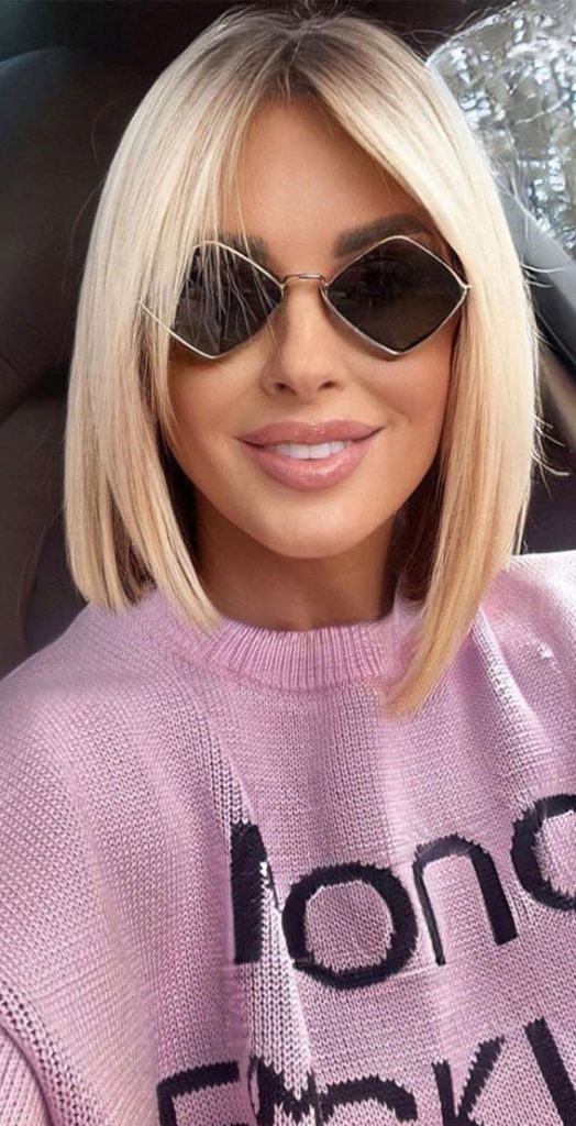 50 Long Bobs And Bob Haircuts To Shake Up Your Look Trendy Blonde 8825