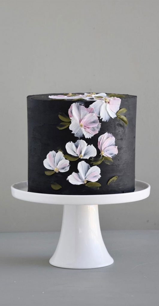 cute minimalist cake