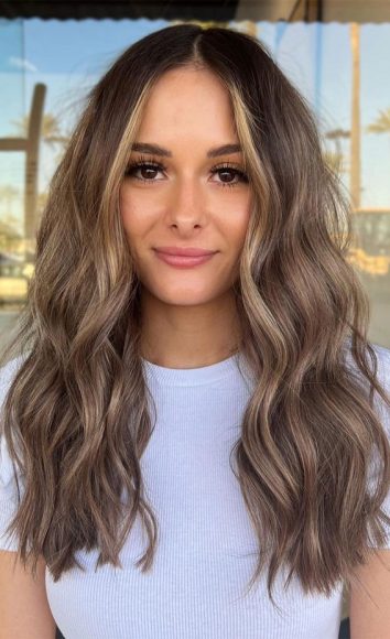 40 Cute Money Piece Hair Highlights : Brunette Beauty with Blonde Face ...