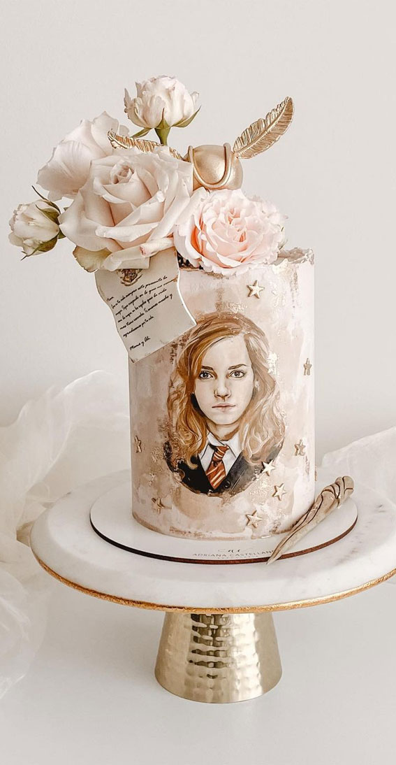 50 Best Birthday Cake Ideas in 2022 : Hermione Harry Potter Cake