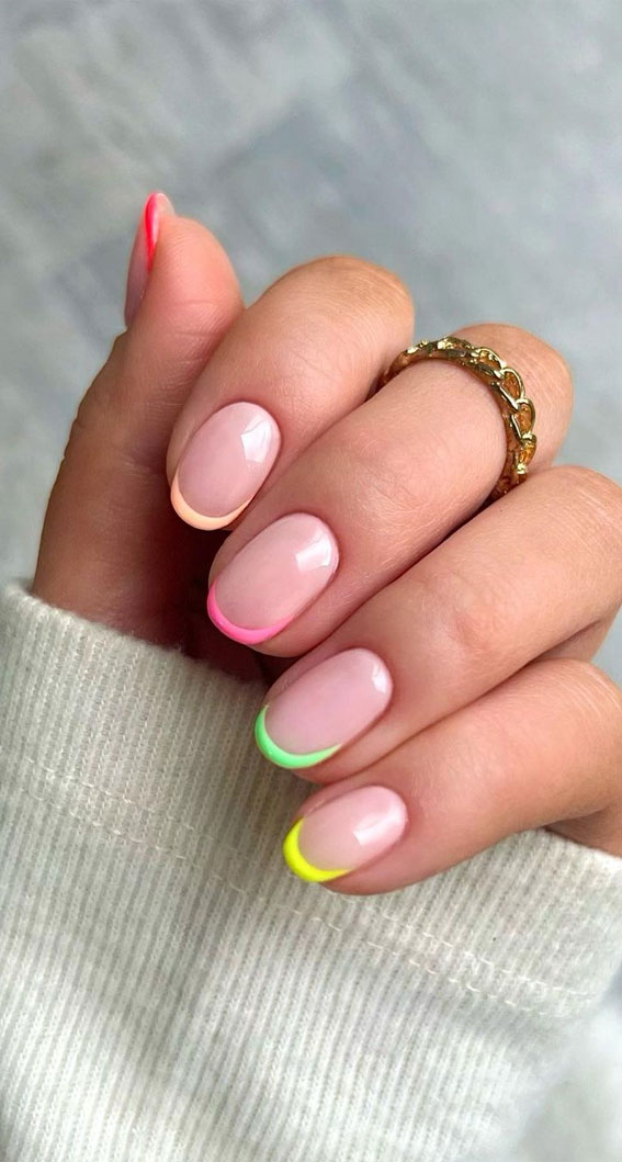 Timeless Square French Tip Nails | The Nailest