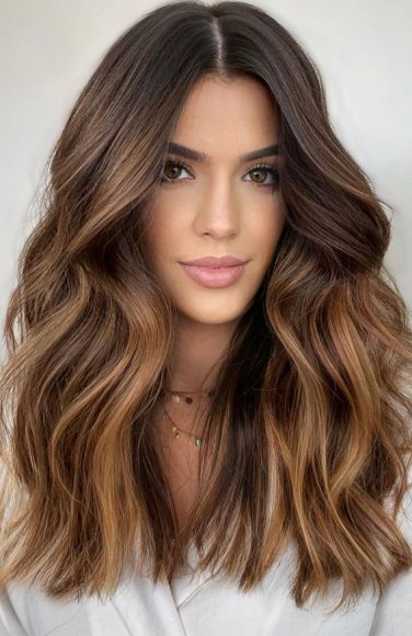 50 Cute New Hair Color Trends 2022 Brown Sugar Balayage 1153