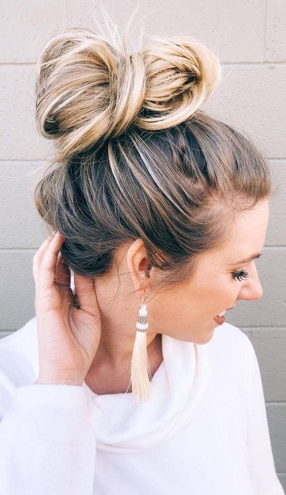 50 Stunning Updos For Any Occasion in 2022 : Every Top Knot