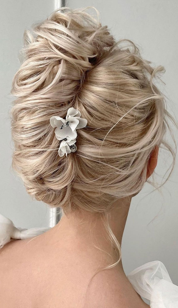 50 Stunning Updos For Any Occasion in 2022 : Messy Mohawk Updo