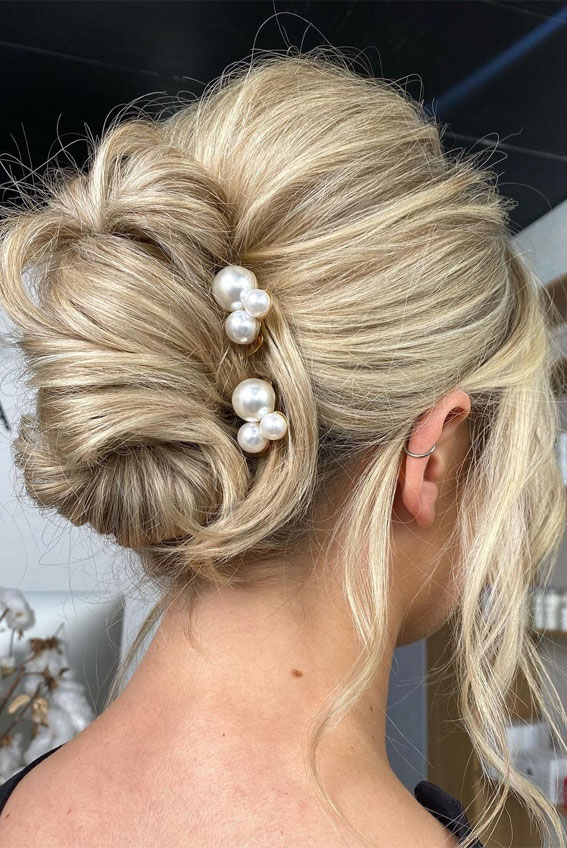 50 Stunning Updos For Any Occasion in 2022 : Upstyle with Pearls
