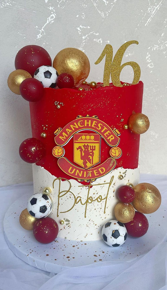 Manchester United Cake - C for Cakes