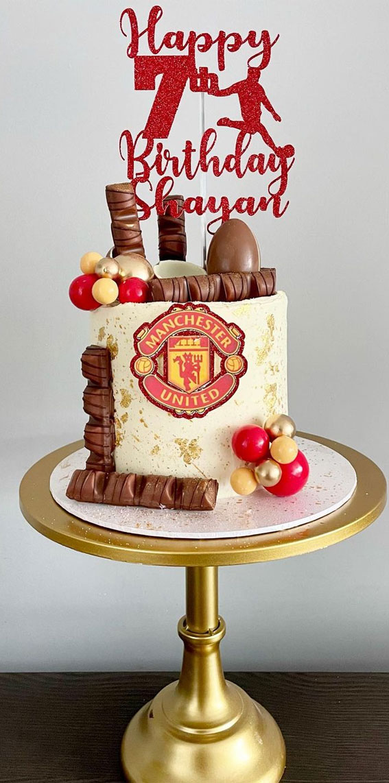 Manchester United Cake | Birthday Cake In Dubai | Cake Delivery – Mister  Baker