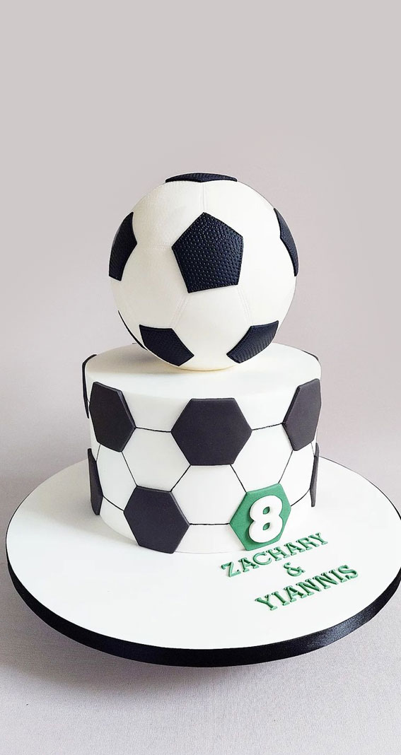 Desserts by Robin: Football Birthday Cake