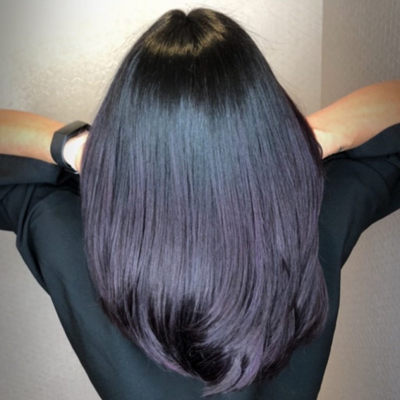 ombre hair color combinations for black hair