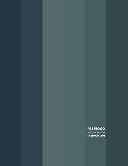 5 Calming Colours That Perfect For Living Room : Muted Green & Navy 