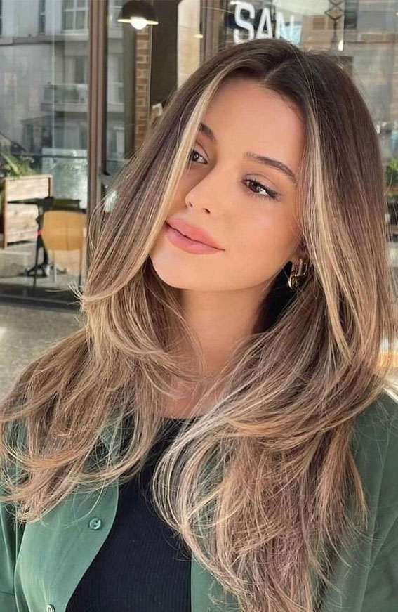 50 Hair Colours Ideas That Are Trending Now : Bronze Layered Haircut