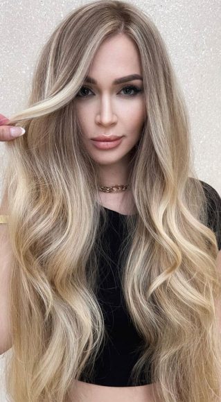 50 Hair Colours Ideas That Are Trending Now : Vanilla + Honey Blonde