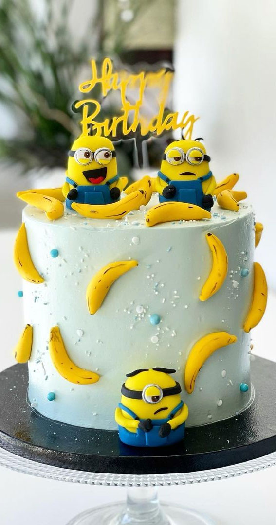 Order Minions Overloaded Cake Online, Price Rs.895 | FlowerAura