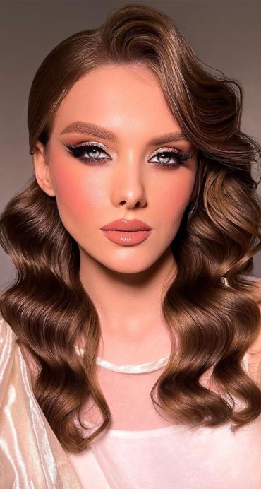 58 Stunning Makeup Ideas For Every Occasion Soft Glam Eyeshadow Glossy Nude Lips