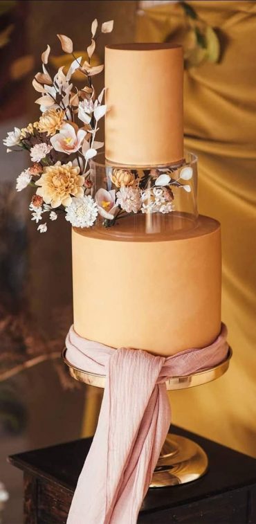 Beautiful Wedding Cakes In Autumn Wedding Cake