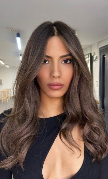 50 Fabulous Fall Hair Color Ideas For Autumn 2022 : Natural Ash Brown ...