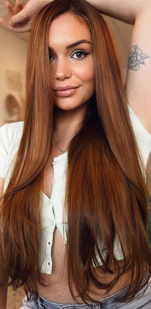 49 Best Shades of Brown Hair Colour Ideas : Salted Caramel + Pumpkin Spice