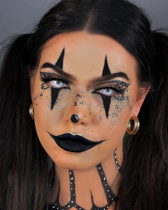 40 Spooky Halloween Makeup Ideas Butterfly Clown