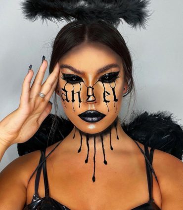 Spooky Halloween Makeup Ideas Angel Halloween Makeup