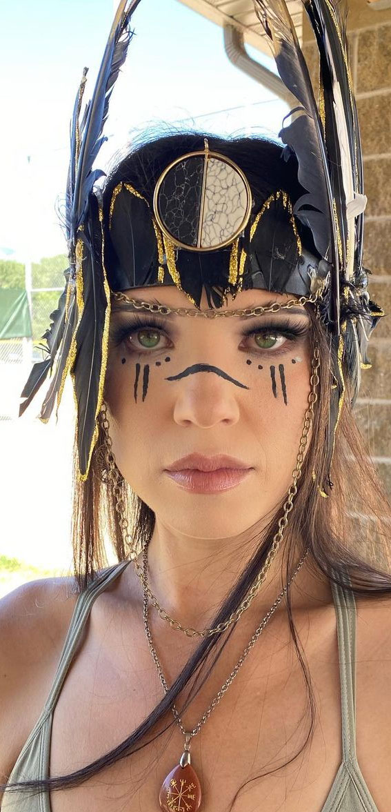 25 Awesome Tribal Makeup Ideas : Tribal Indian Makeup