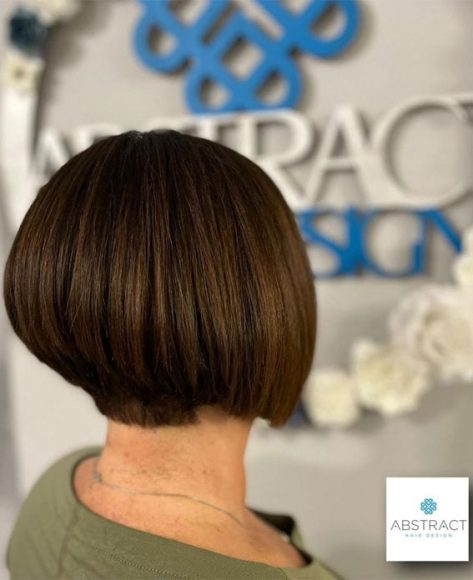 50 Haircut And Hairstyles For Women Over 50 Stylish Short Stacked Bob