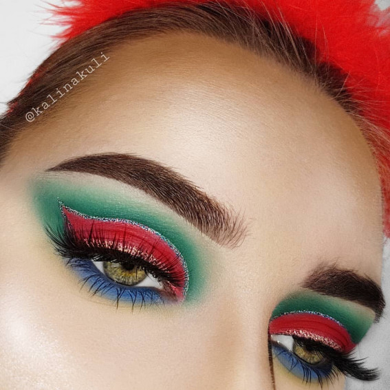 green red makeup｜TikTok Search