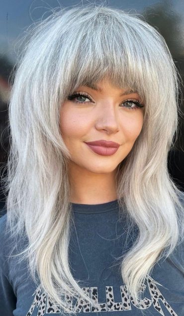 30+ Cute Fringe Hairstyles For Your New Look : Sexy Signature Shag ...