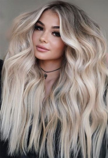 50+ Trendy Hair Colour For Every Women : Blonde with Highlights + Ombre ...