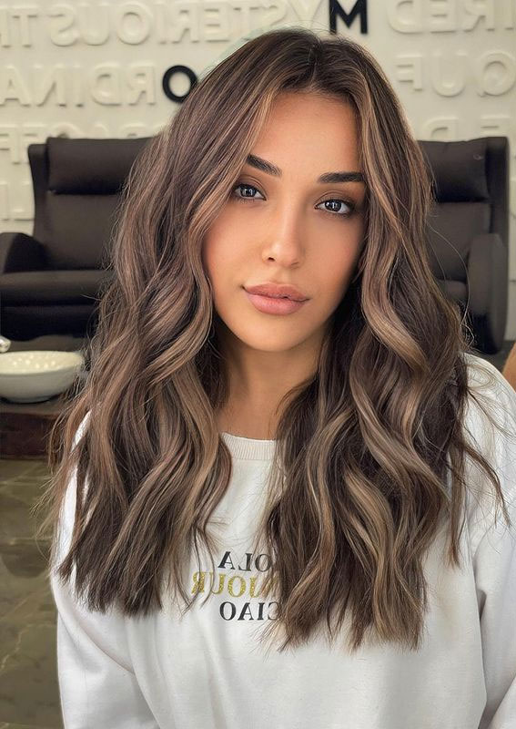 50 Trendy Hair Colour For Every Women Rich Brunette With Coconut Toasted 
