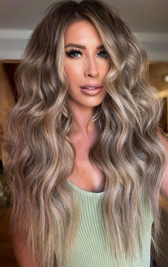 50+ Trendy Hair Colour For Every Women : Dirty Martini & Beach Blonde