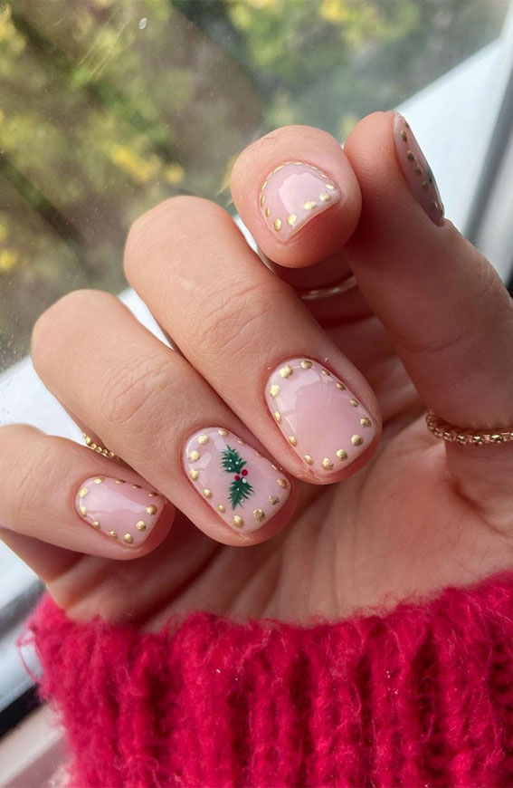 15 Simple Christmas Nail Designs For 2023, From Bows To Santa Hats – DNyuz