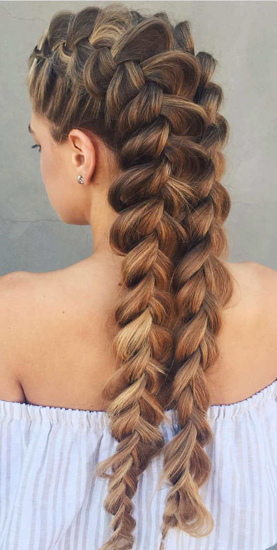 Stitch Feed-in braids hairstyle ideas 2023 - YouTube