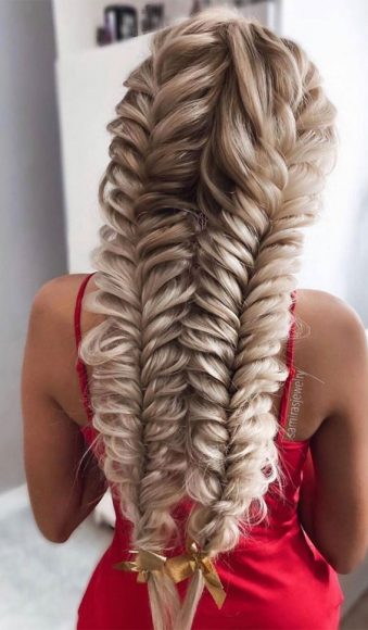 50+ Braided Hairstyles To Try Right Now : Amazing Fishtail Braids