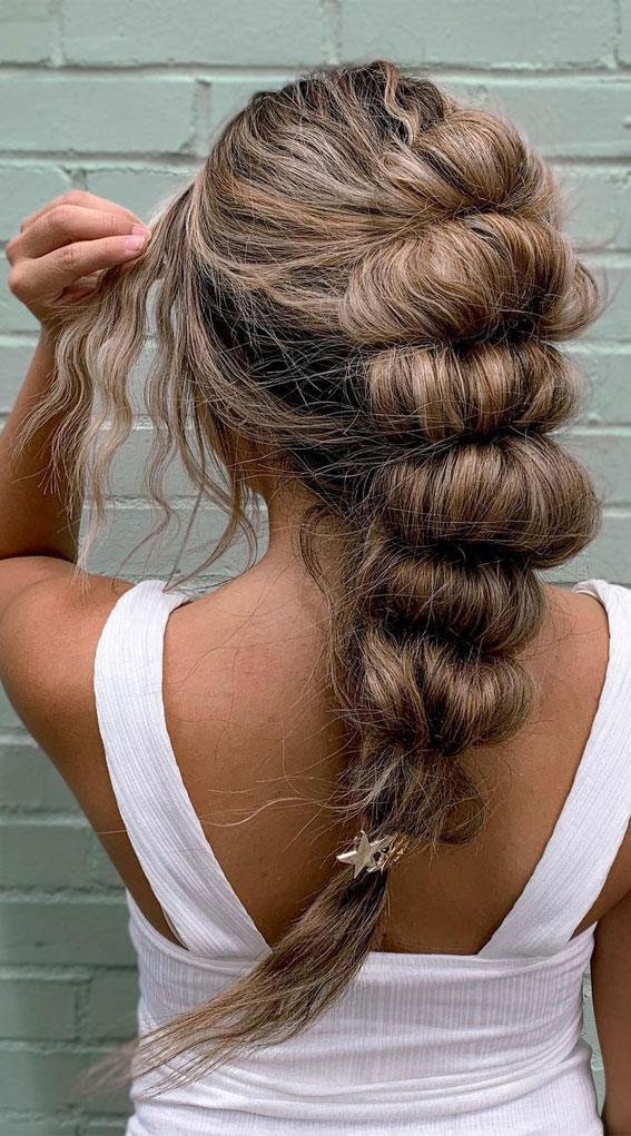 50+ Braided Hairstyles To Try Right Now : Braided Long Bob
