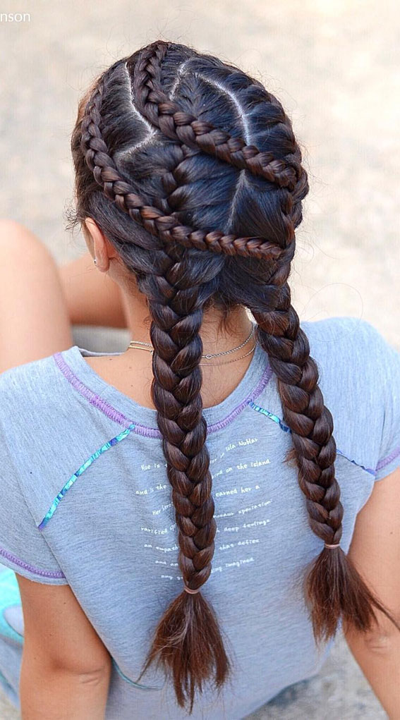 65 Different Types Braided Hairstyles for Women 2023 | French braid  hairstyles, Work hairstyles, Total beauty hair