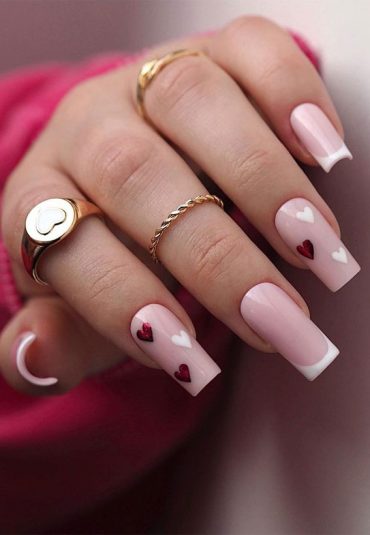 59 Cutest Valentines Day Nails To Wear Right Now Glazed Nails