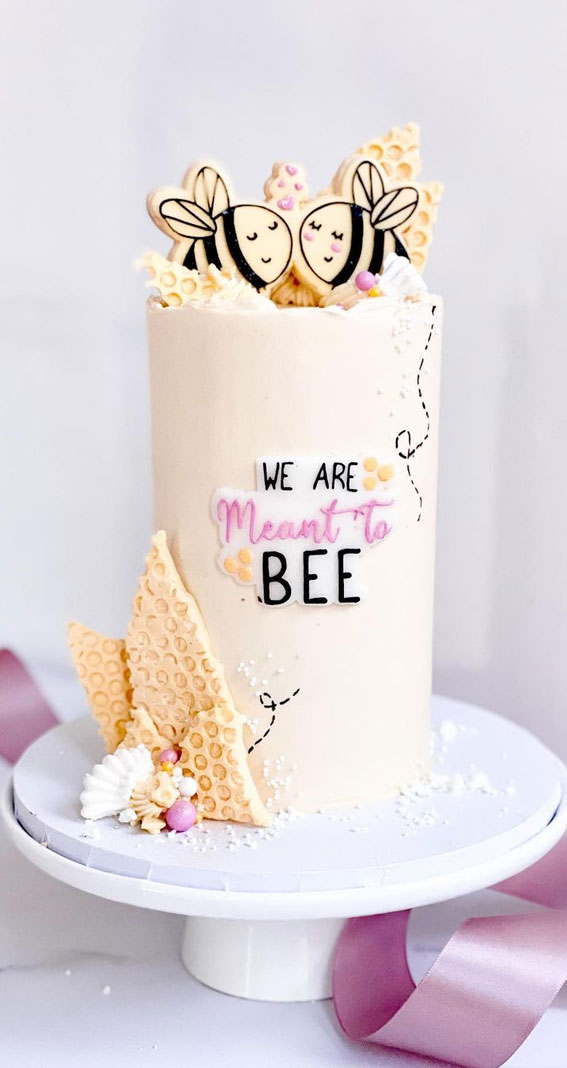 40+ Cute Valentine’s Cake Ideas : We Are Meant To Be