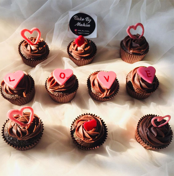 30+ Cute Valentine’s Day Cupcakes : Sweet Little Cupcakes