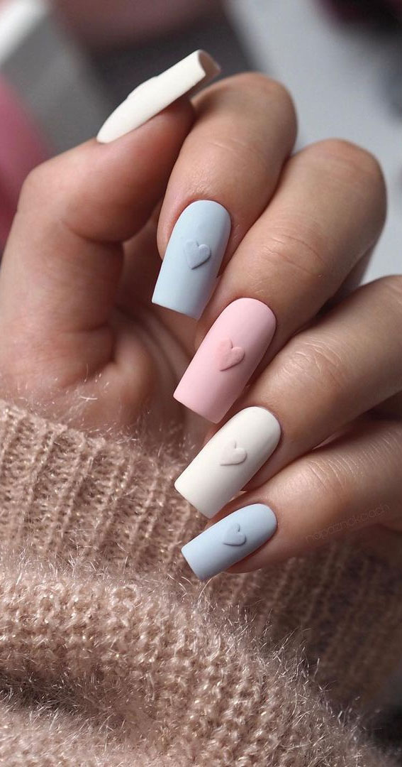 Cute Manicure on X: Shimmer Grey and Matte Pink Valentines Nails ❤️️ Tap  for more ✓  @ManicureCute #valentinesdaynails  #valentinesnails #nail #nails #nailart #ValentinesDay #valentinesday2022  #valentines2022 #pinknails